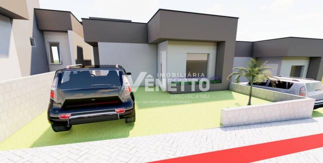 Casa nova com laje com suíte e 2 dormitórios apta a financiamento bancário