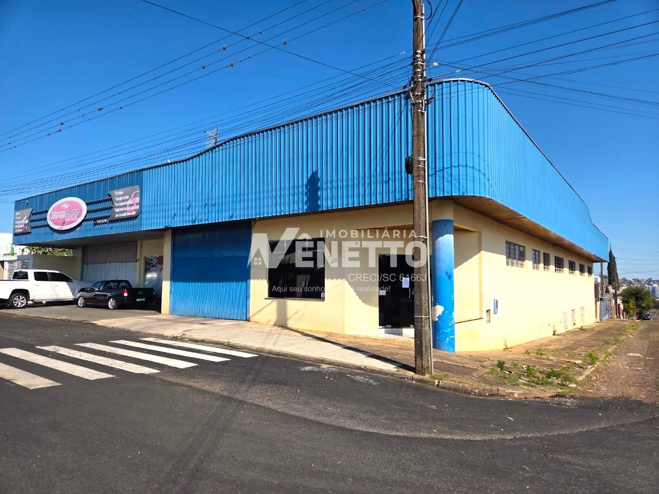 Barracão de 395m  para locação no bairro João Batista Tonial, XANXERE - SC