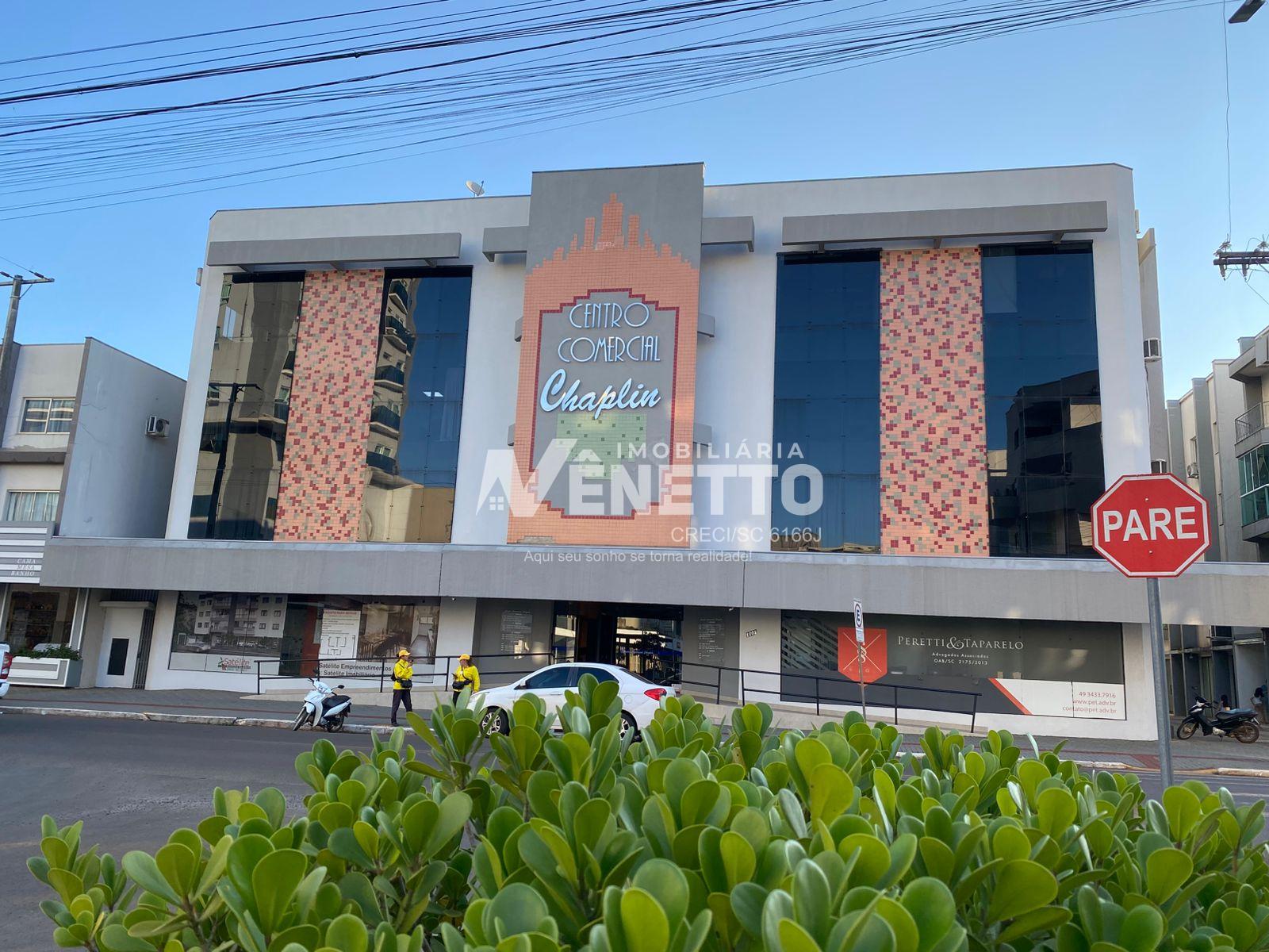 Sala Comercial para locação no Edifíco Chaplin no Centro de Xanxerê