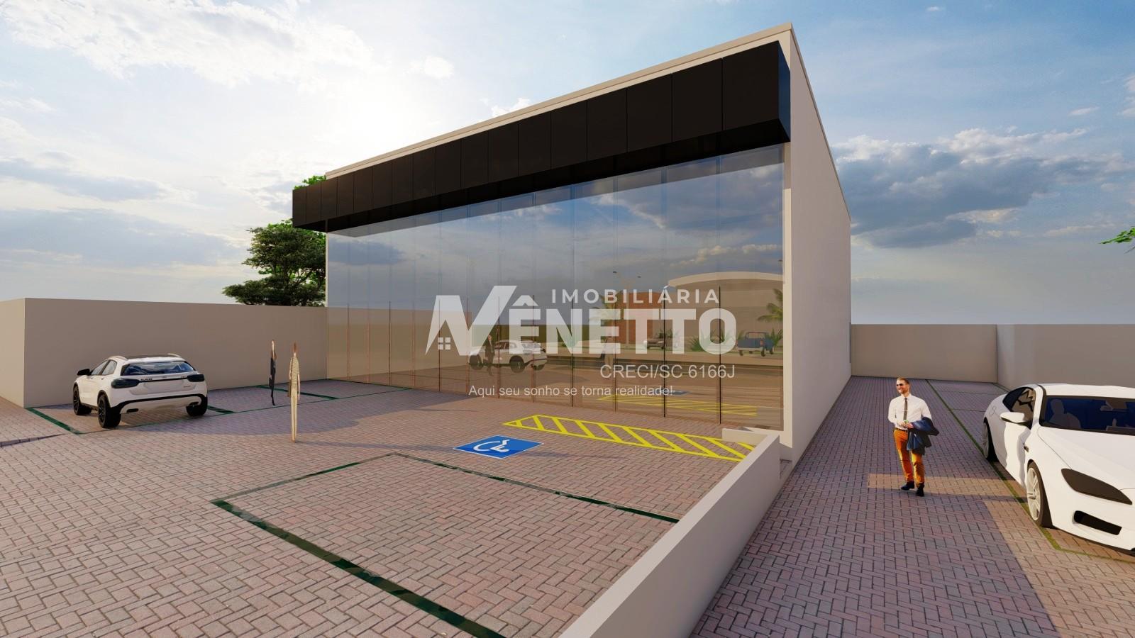 Sala comercial para ALUGAR, com fachada em vidro que garante visibilidade e sofisticação.