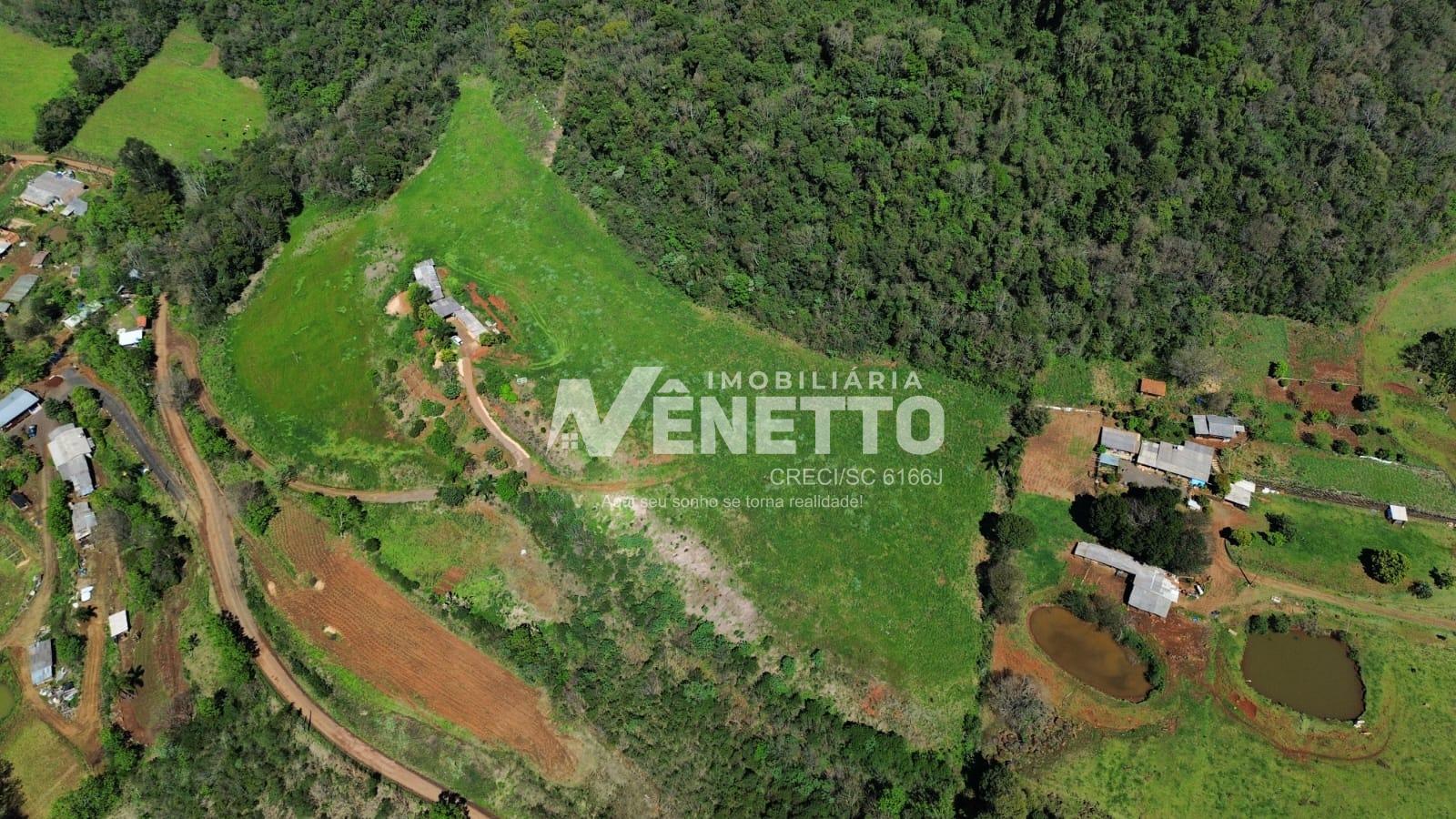 Lindo sítio à venda em XANXERE, com água de nascente, pomar e terra de cultivo.