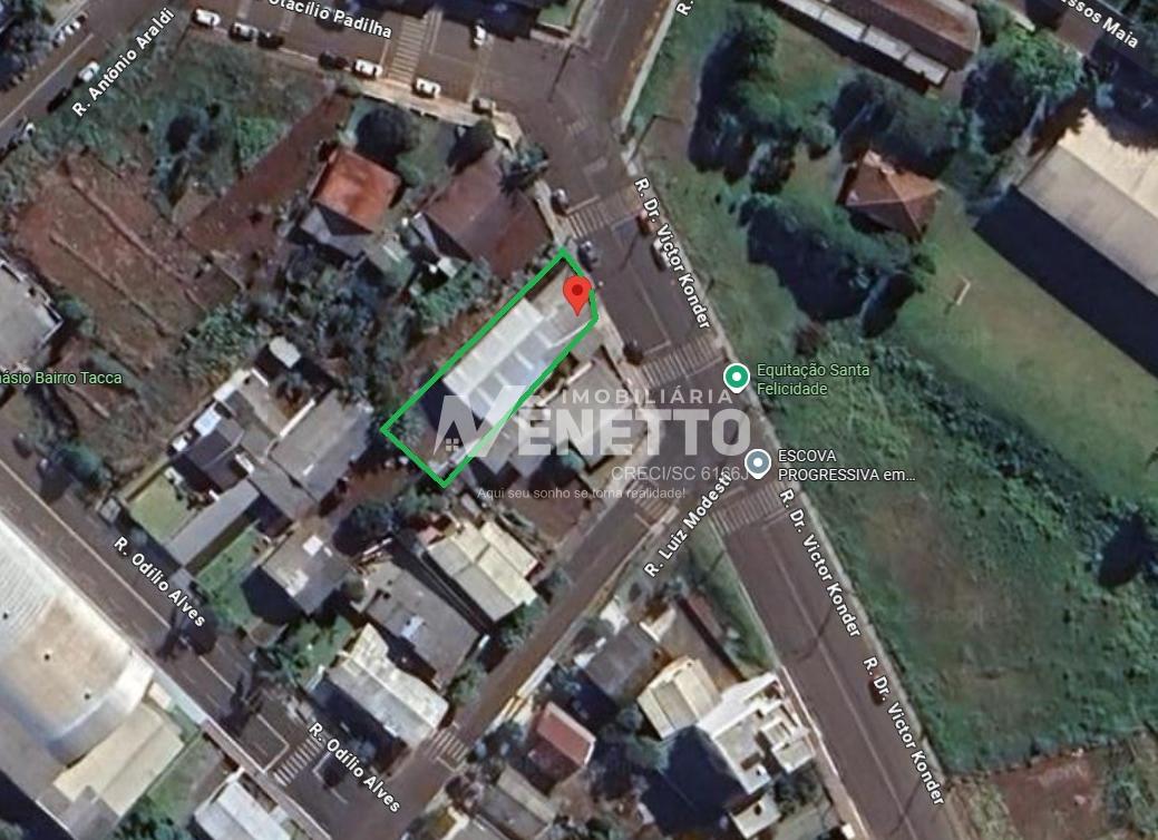 Terreno a venda com 493 metros no bairro Tacca em Xanxerê