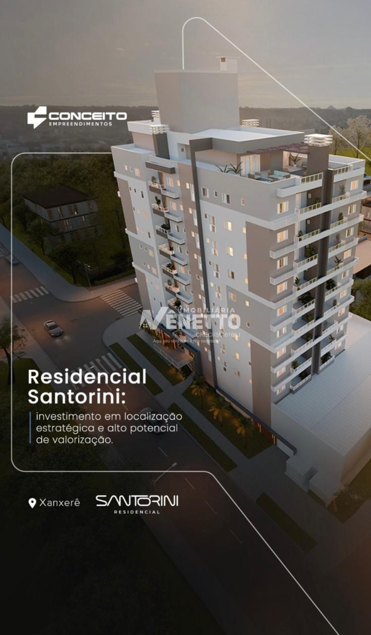 Apartamentos à venda no Residencial Santorini, bairro Veneza, XANXERE - SC