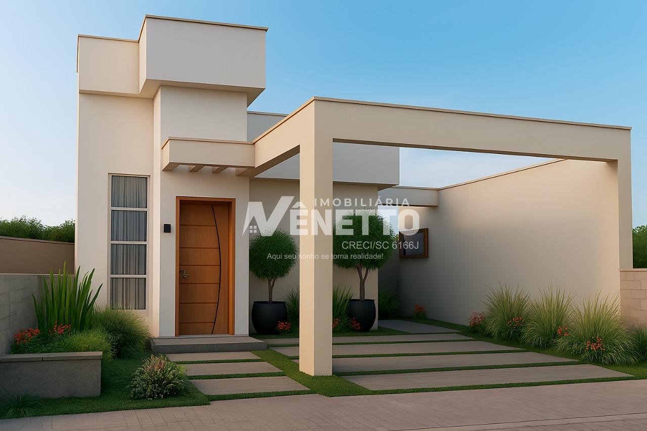 Casa nova com Suíte mais um quarto à venda, no bairro Bela Vista, XANXERE - SC