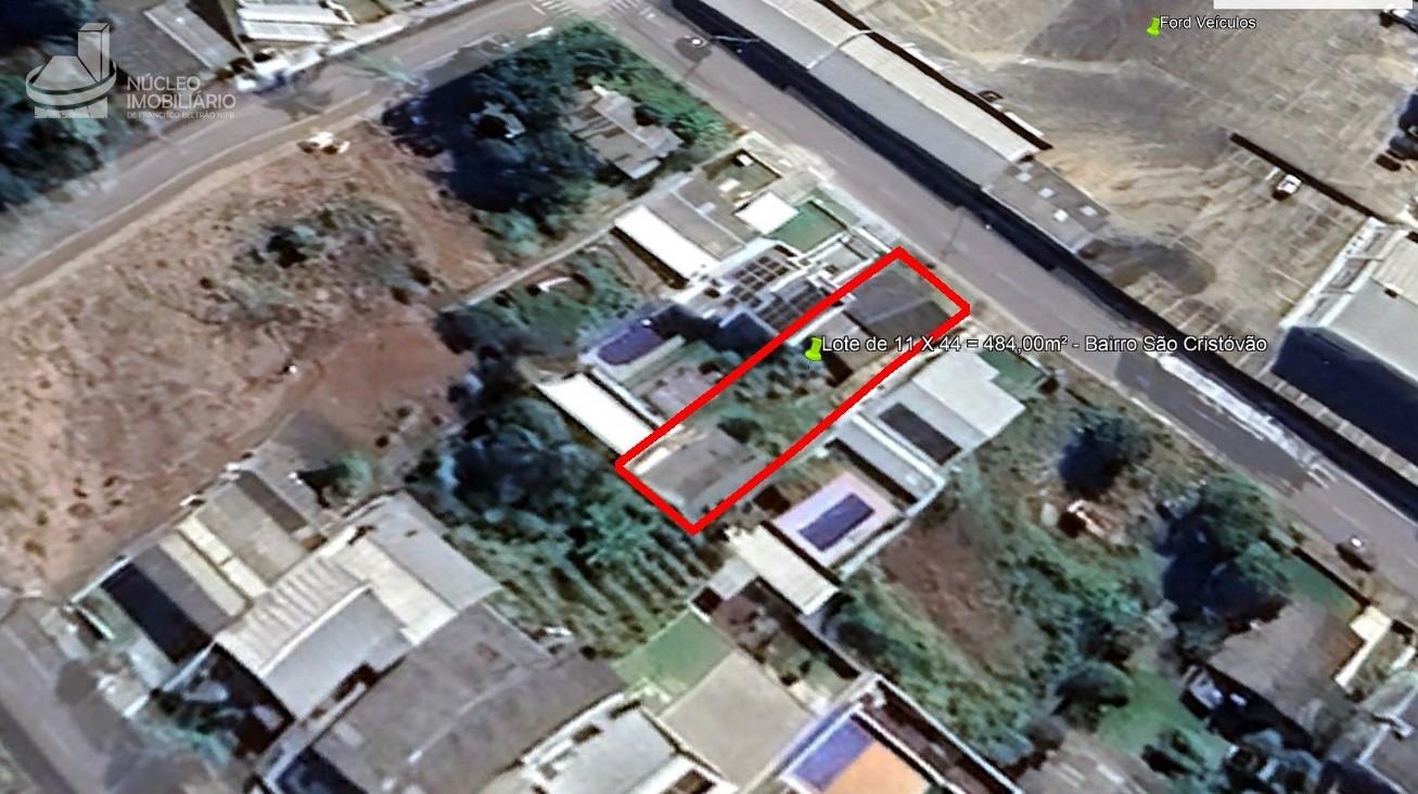 Terreno de 11 x 44 - 484,00m .
