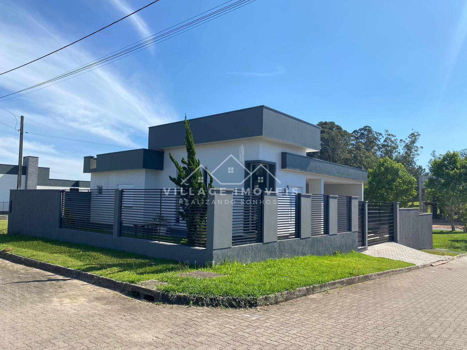   CASA PLANA ALTO PADRAO TERRENO ESQUINA EM ARARICA-RS   