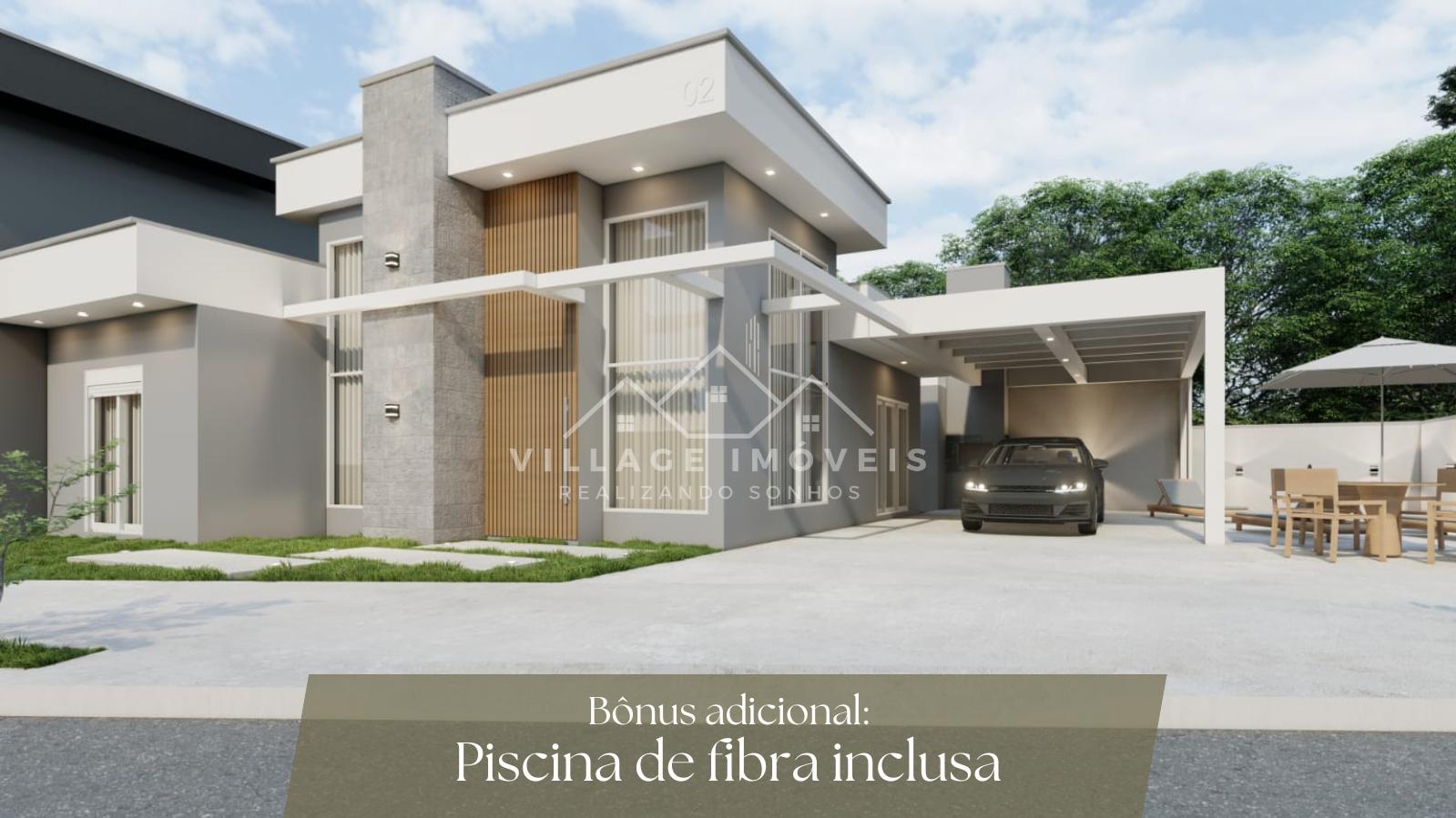 CASA ALTO PADRÃO DE ESQUINA COM PISCINA NO BAIRRO BENEVENTO EM CAMPO BOM 