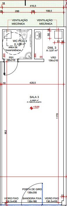 Sala Comercial para locação, Vila Yolanda, FOZ DO IGUACU - PR
