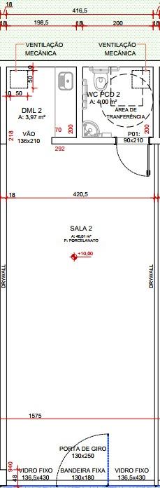 Sala Comercial para locação, Vila Yolanda, FOZ DO IGUACU - PR