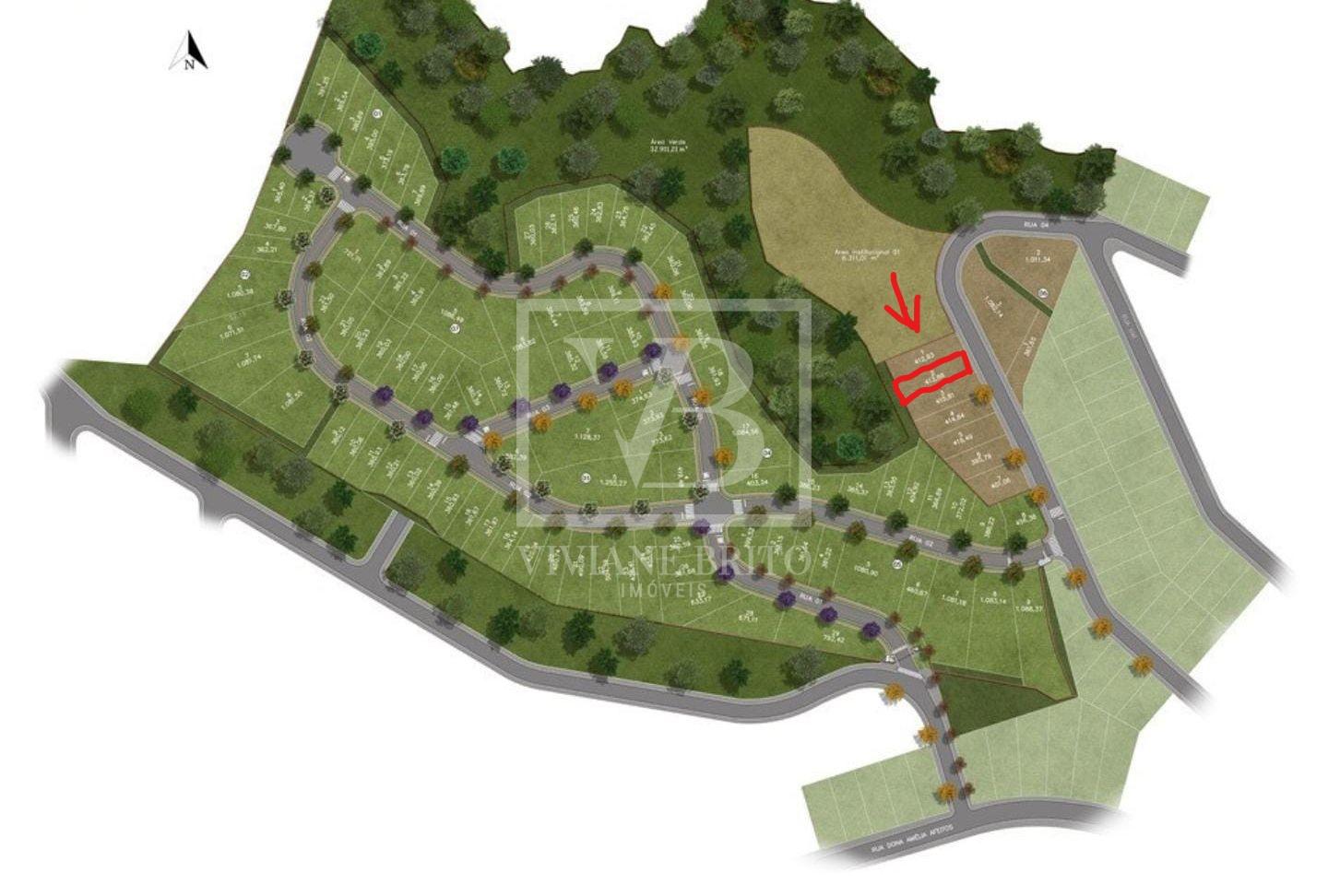 Lote à venda de 413 m  no bairro Salomé, ao lado do condomínio...