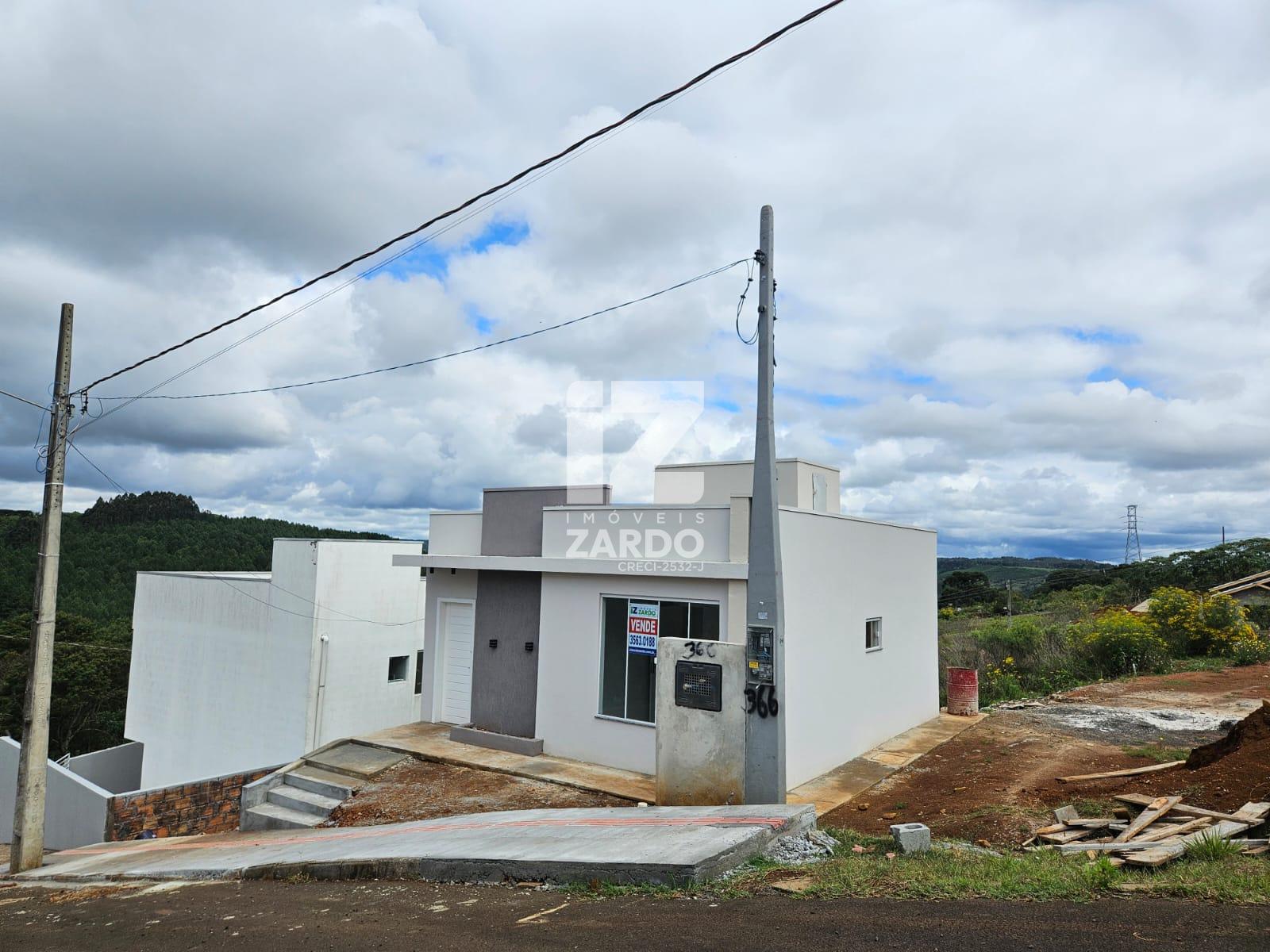 CASA A VENDA, RECÉM CONSTRUÍDA, MARTELLO, CACADOR - SC