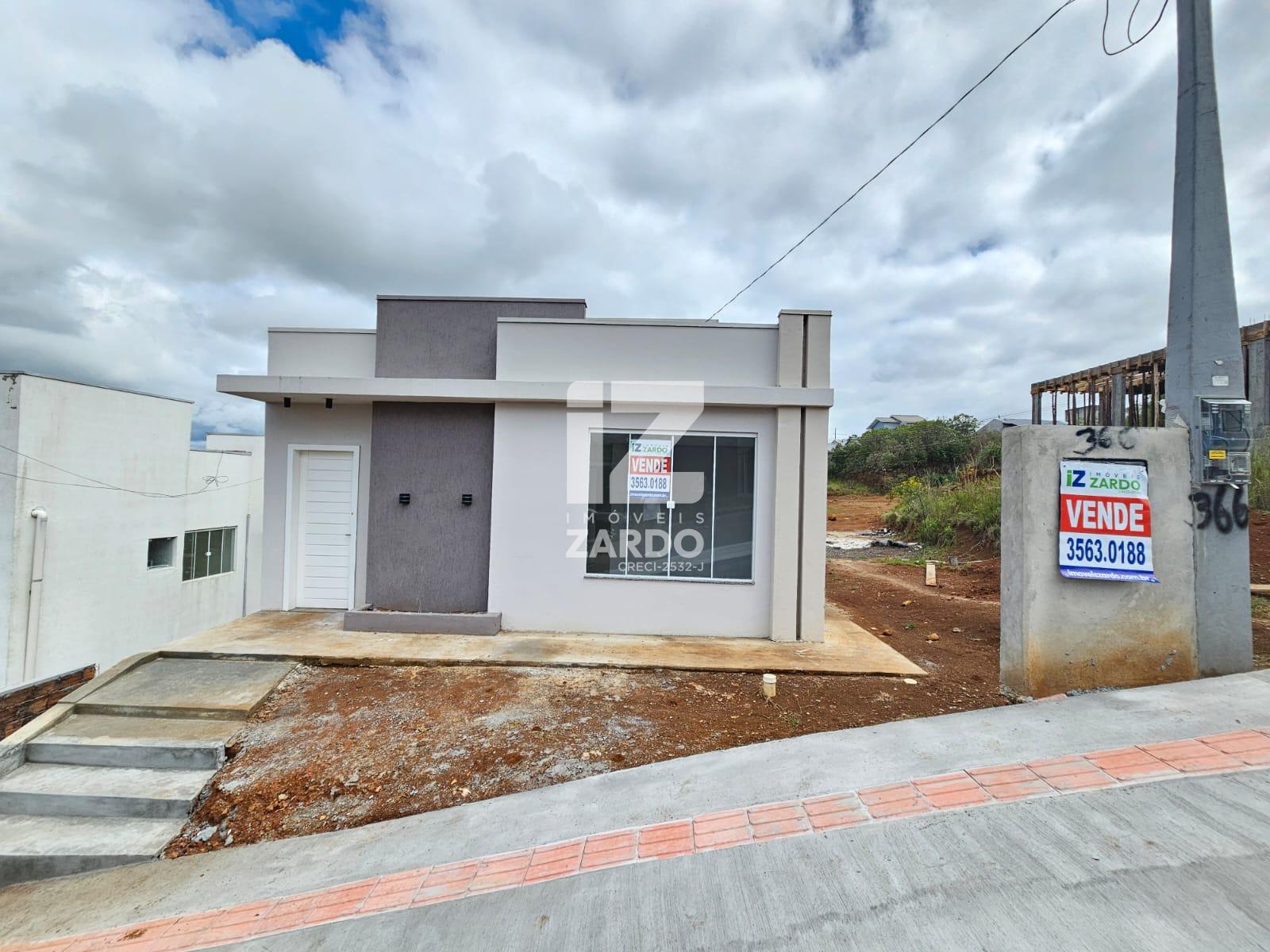 CASA A VENDA, RECÉM CONSTRUÍDA, MARTELLO, CACADOR - SC