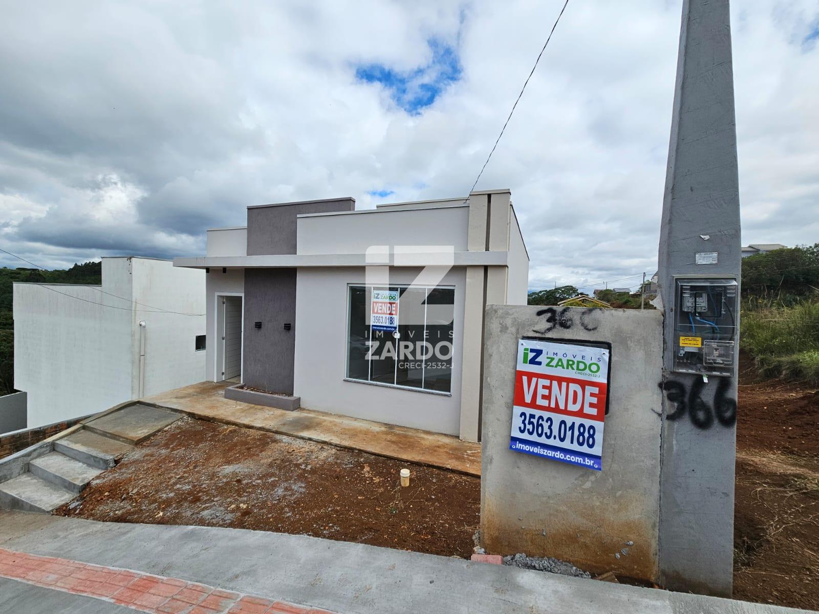 CASA A VENDA, RECÉM CONSTRUÍDA, MARTELLO, CACADOR - SC