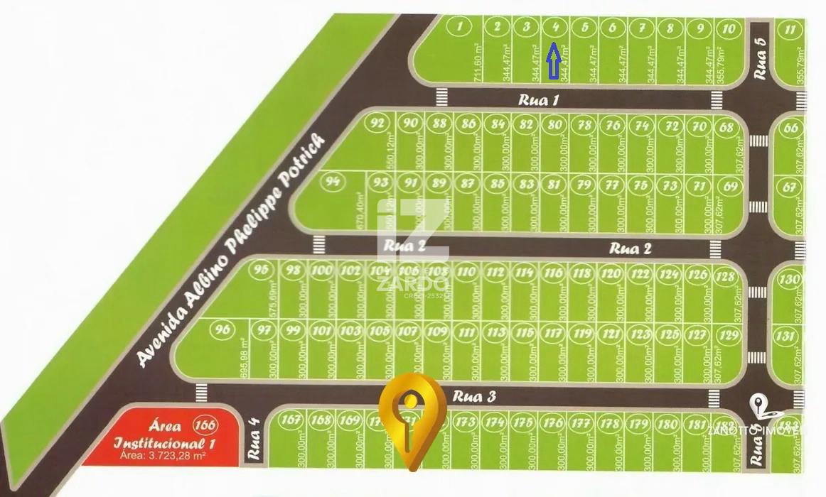 Lote à venda - 344,47M  - MARTELLO, CACADOR - SC