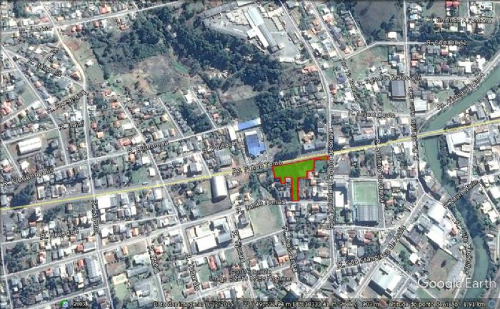 AMPLO TERRENO URBANO - FRENTE PARA A AVENIDA FAHDO THOMÉ - CENTRO